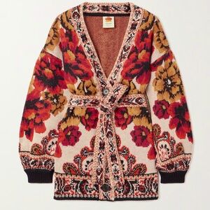 Farm Rio Winter Tapestry Cardigan